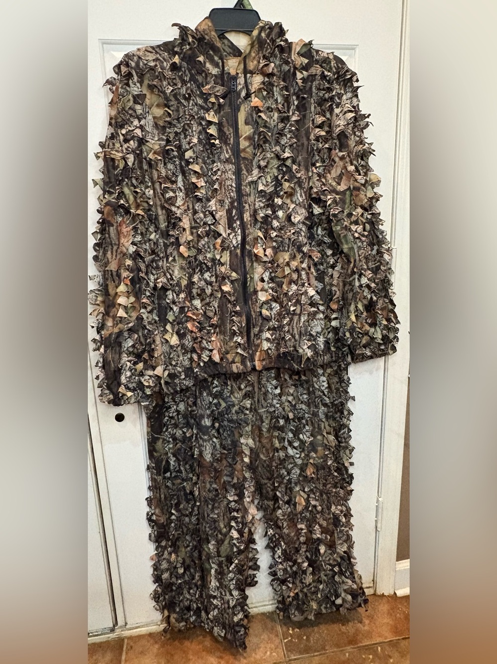 Guide Series 3D Leafy Ghillie Suit Set Camo Jacket & Pants XL